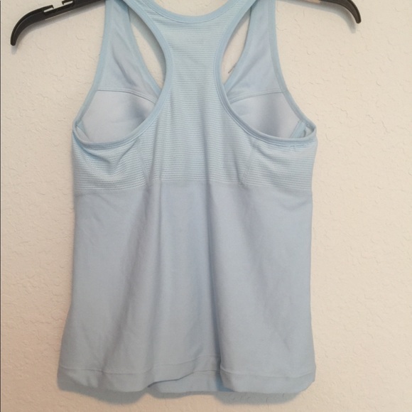 Nike Womens Sports Bra Medium Blue Lenght 20 - Picture 2 of 5